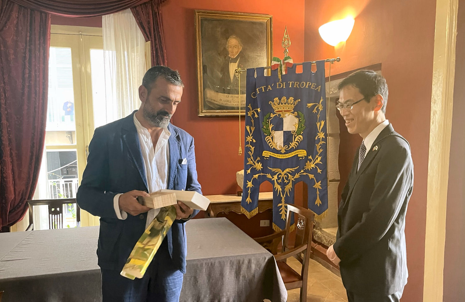 Tropea accoglie il Ministro Tsukasa Hirota dell’Ambasciata giapponese in Italia